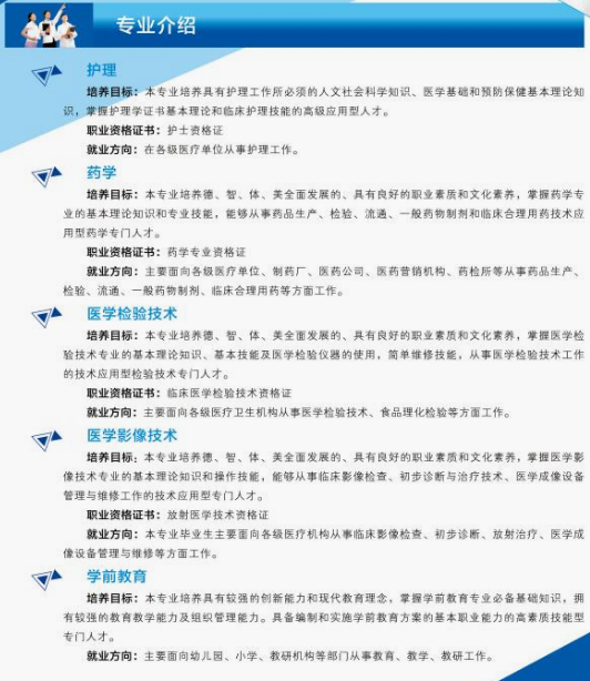 陕西航空医科职业技术学校2019招生简章